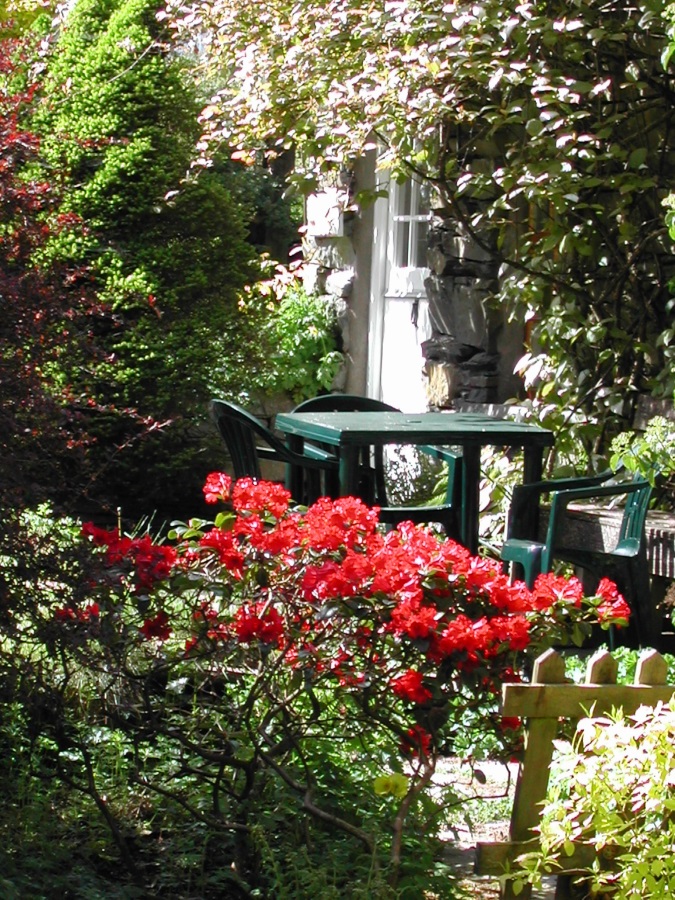 Private Holiday Cottage Patio