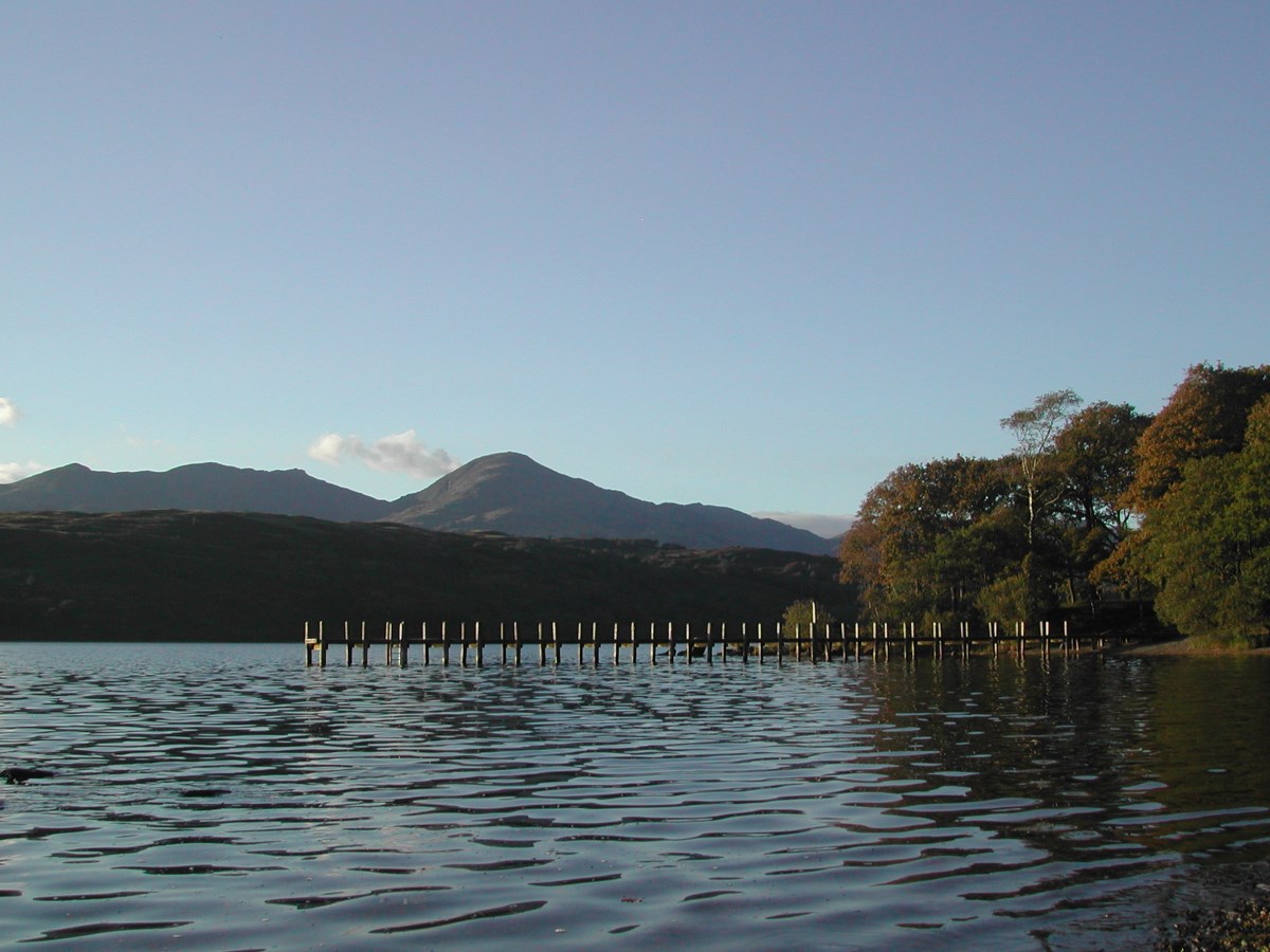 Steamer Jetty on Coniston Water